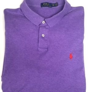Ralph Laure Purple Polo Shirt - SOLD